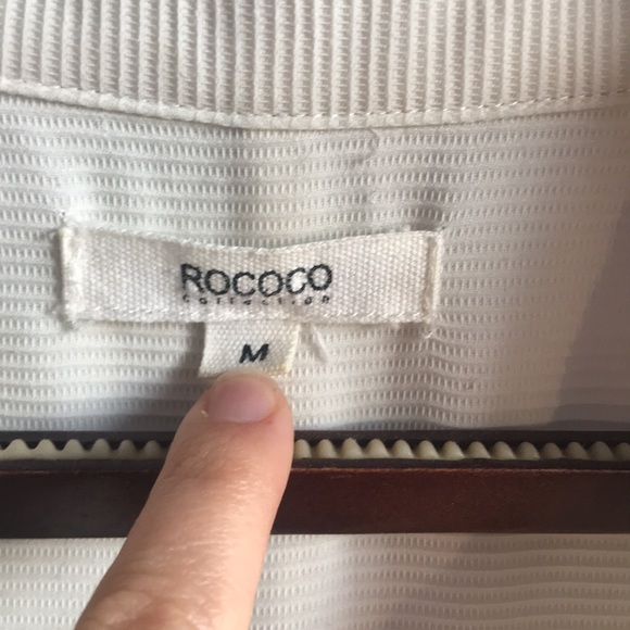 One of a kind minimalist long Oxford shirt - size M - Picture 2 of 9